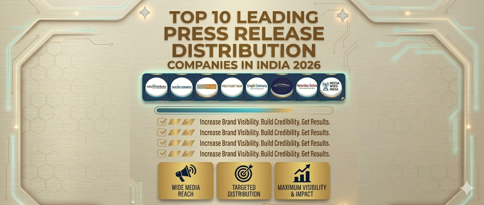 Top Press Release Distribution Companies in India for Better Media Reach and Brand Visibility in 2026